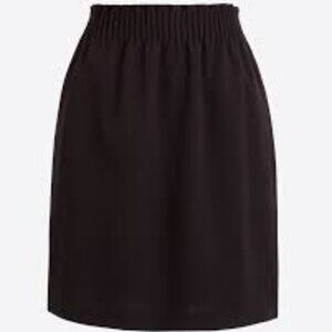 J Crew Sidewalk Skirt in Black Size 8
